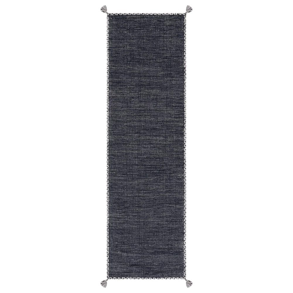 Safavieh Montauk 2"3" x 9" Grey and Black Runner, , large