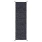 Safavieh Montauk 2"3" x 9" Grey and Black Runner, , large