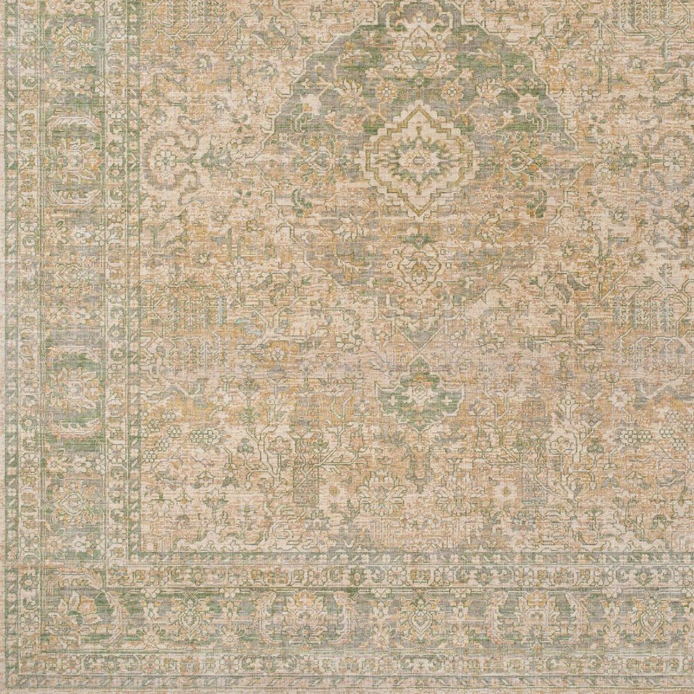 Surya Once Upon a Time Light Beige, Tan, Taupe, Olive, Dusty Coral and Sage 1&#39;11&quot; x 2&#39;11&quot; Area Rug, , large