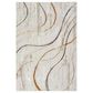 Nourison Glitz 5"3" x 7"3" Ivory, Pink, Gold and Blue Area Rug, , large