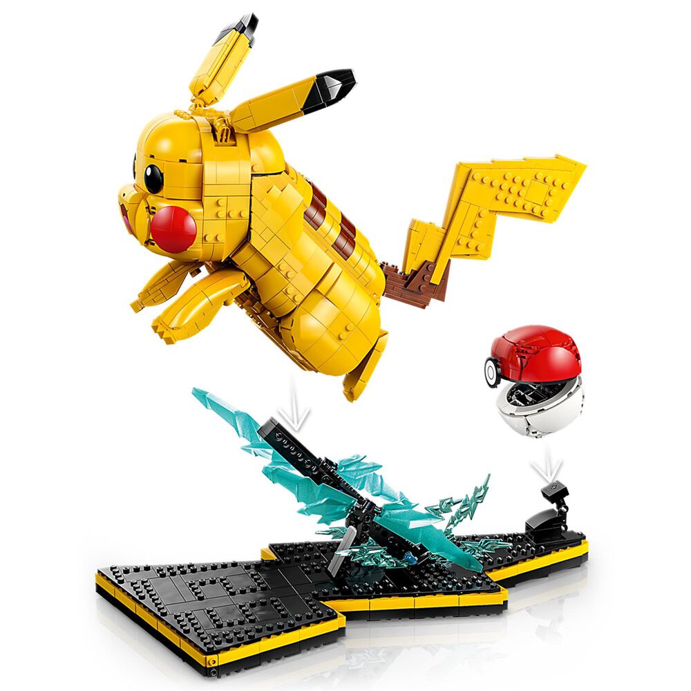 LEGO Pokemon Pikachu and Poke Ball Building Set, , large