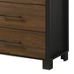 Crown Mark Nemy 4-Drawer Chest in Brown, , large