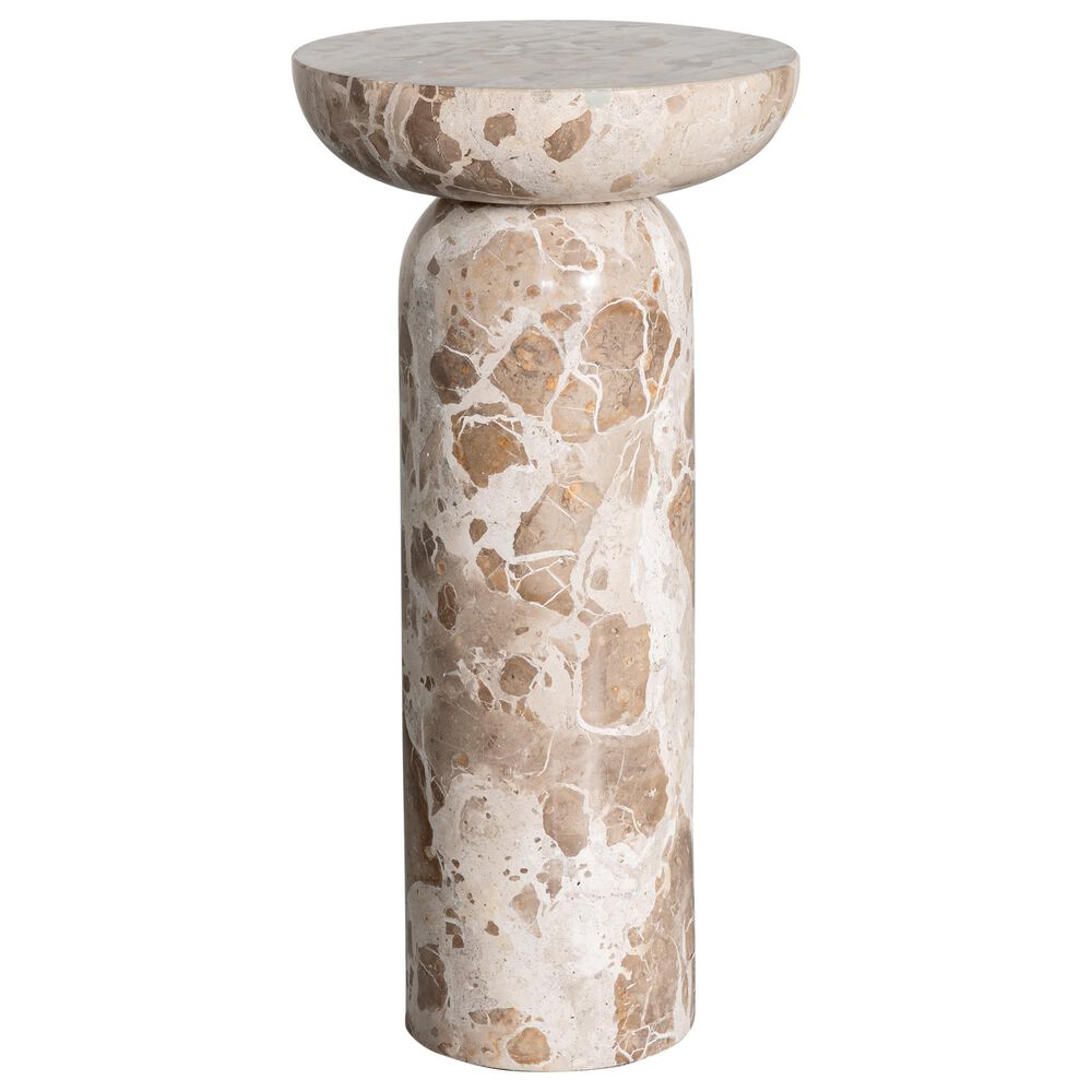 Jaipur Home Aneesha Chairside Table in Cream, , large