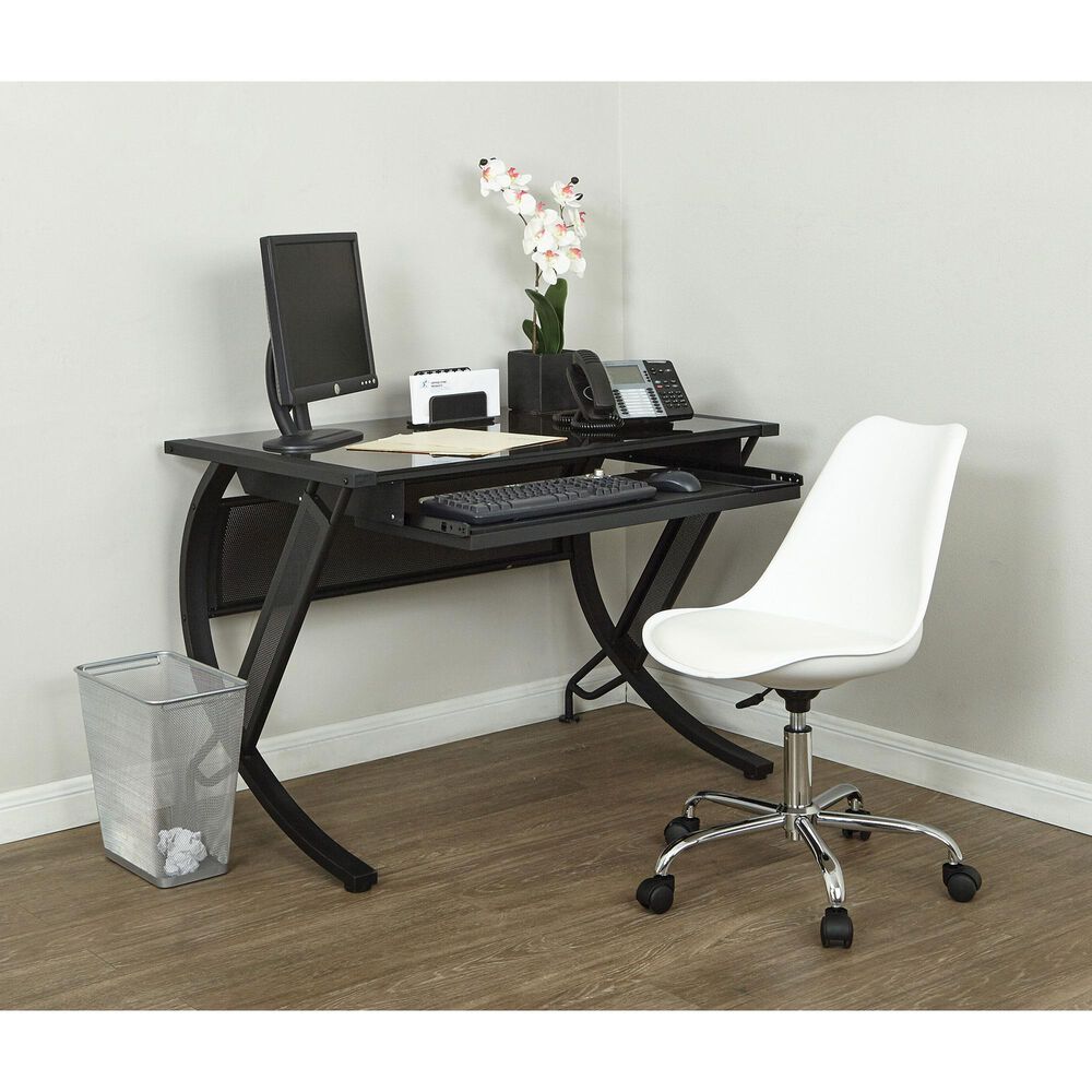 OSP Home Emerson Desk Chair in White, , large