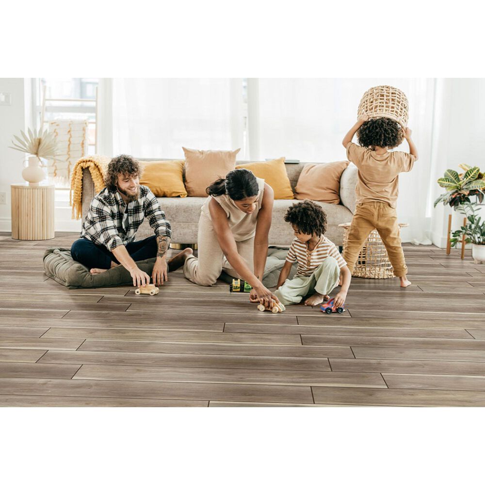 MS International Andover Highcliffe Greige 7" x 48" Luxury Vinyl Plank