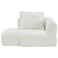 Hearth and Haven 2-Piece Right Facing L-Shaped Sectional Sofa with Pillow Back Cushions in White, , large