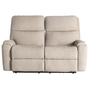 Flexsteel Rio Power Reclining Loveseat with Power Headrests in Silver, , large