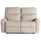 Flexsteel Rio Power Reclining Loveseat with Power Headrests in Silver, , large