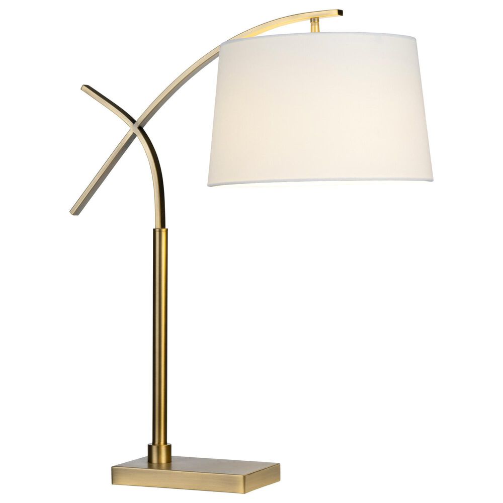 Crestview Collection 30.25&quot; Metal Table Lamp in Gold, , large
