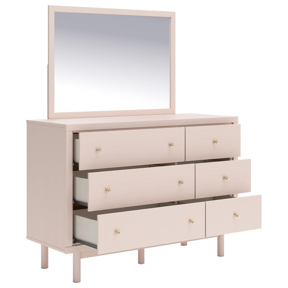 Ashley Ashley Wistenpine 4-Piece Bedroom Set in Pink, , large