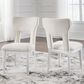 Ashley Chalanna Dining Chair Set of 2 in White, , large