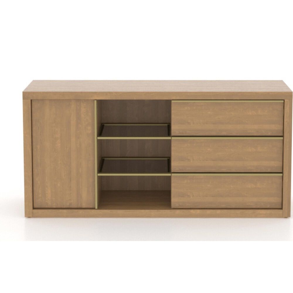 Declan Dining Canadel Buffet in Honey Washed and Gold, , large