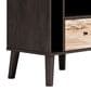 Ashley Piperton Nightstand in Brown and Dark Charcoal, , large