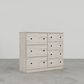 Lemoore Essentials 7 Drawer Dresser Only in Frosted Pine, , large