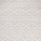 Safavieh Tulum  6"7" Square Light Grey Area Rug, , large
