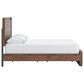 Ashley Fortlorn 3-Piece Queen Bedroom Set in Walnut Brown with LED Light, , large