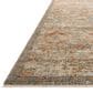Loloi Heritage 4" x 8" Grey and Sunset Area Rug, , large