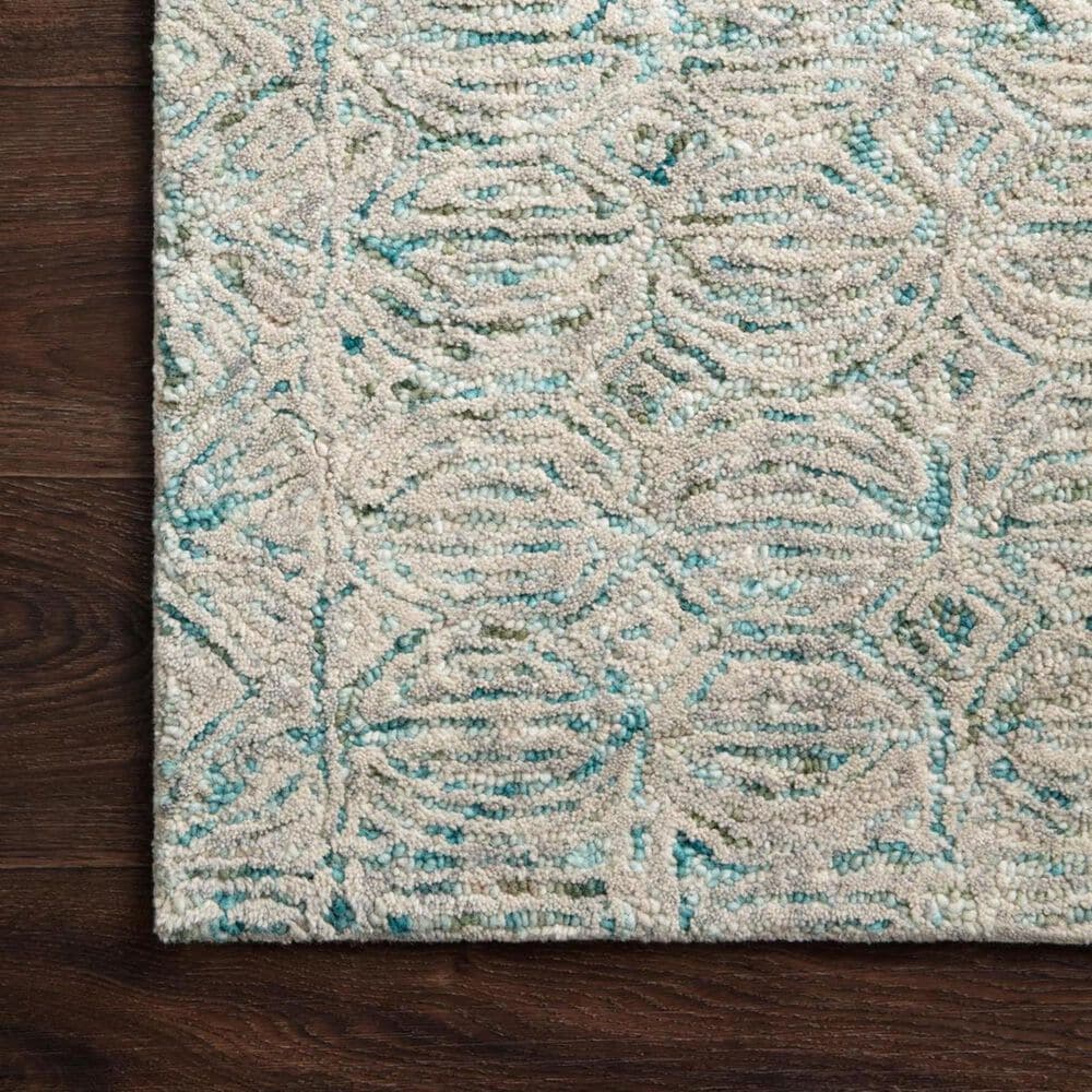 Loloi Peregrine PER-05 5&#39; x 7&#39;6&quot; Aqua Area, , large