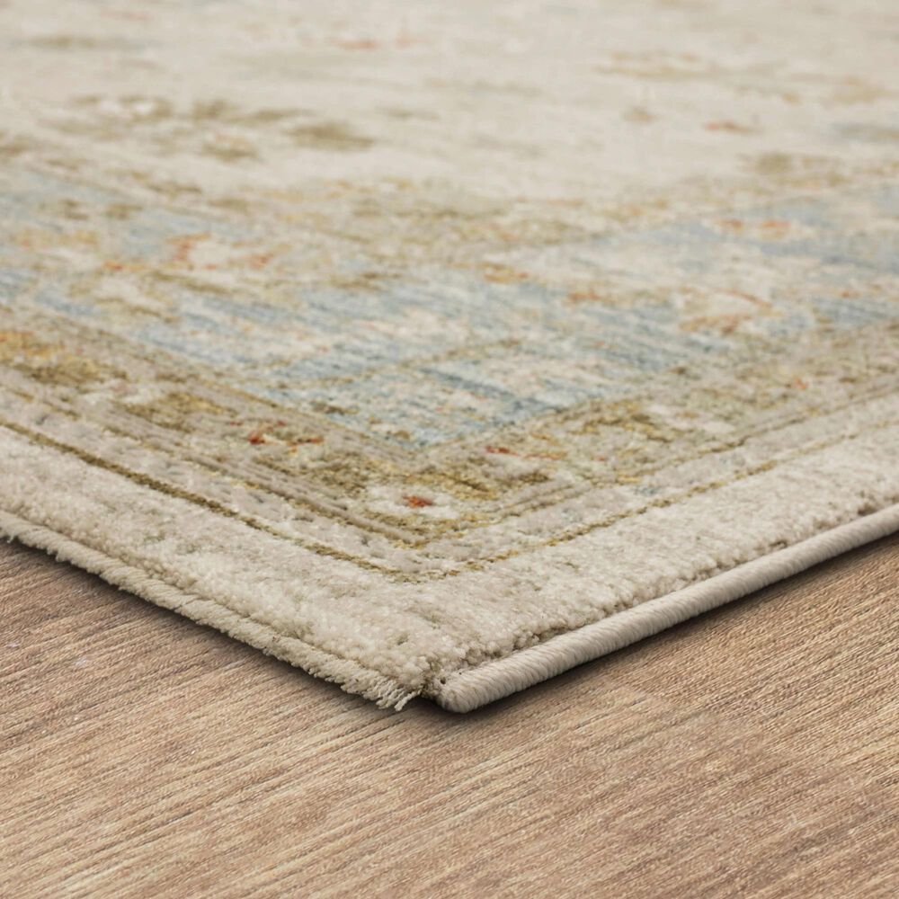 Karastan Adalia Iznik  7&#39;8&quot; x 10&#39;3&quot; Cream Area Rug, , large