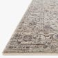 Loloi II Sorrento 5"3" x 7"6" Mist and Charcoal Area Rug, , large