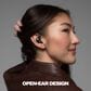 Skullcandy Push 540 Open-Ear True Wireless Earbuds in True Black, , large