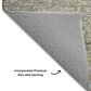Dalyn Rug Company Trevi TV13 10" x 14" Gray Area Rug, , large