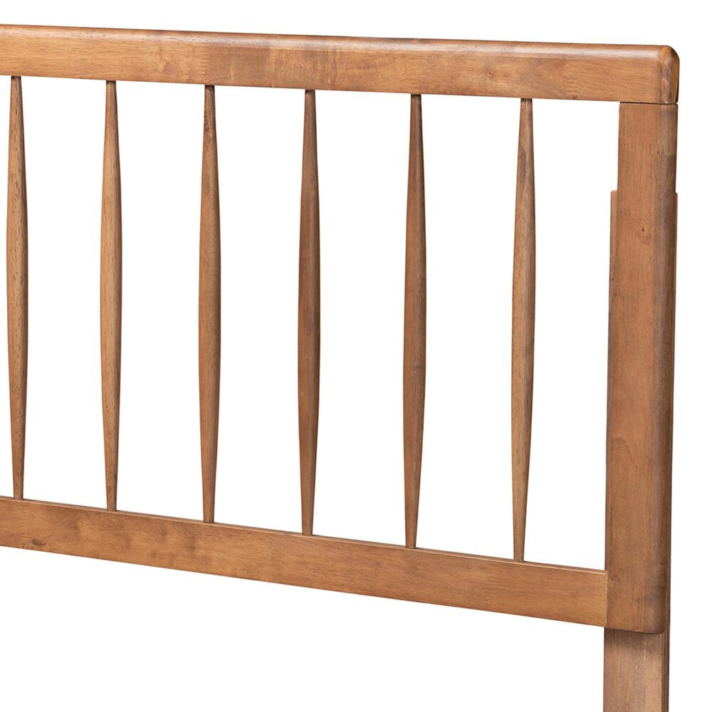 Baxton Studio Valin Twin Headboard in Ash Walnut, , large