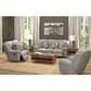 Catnapper Trifecta Manual Reclining Sofa with Drop Down Table in Nature, , large