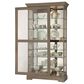 Howard Miller Tyler V Curio Cabinet in Aged Grey, , large