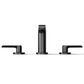 Kohler Avid Widespread Bathroom Sink Faucet in Matte Black, , large