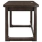 Ashley Breckington 3-Piece Desk with Bookcase and Chair Set in Dark Brown, , large