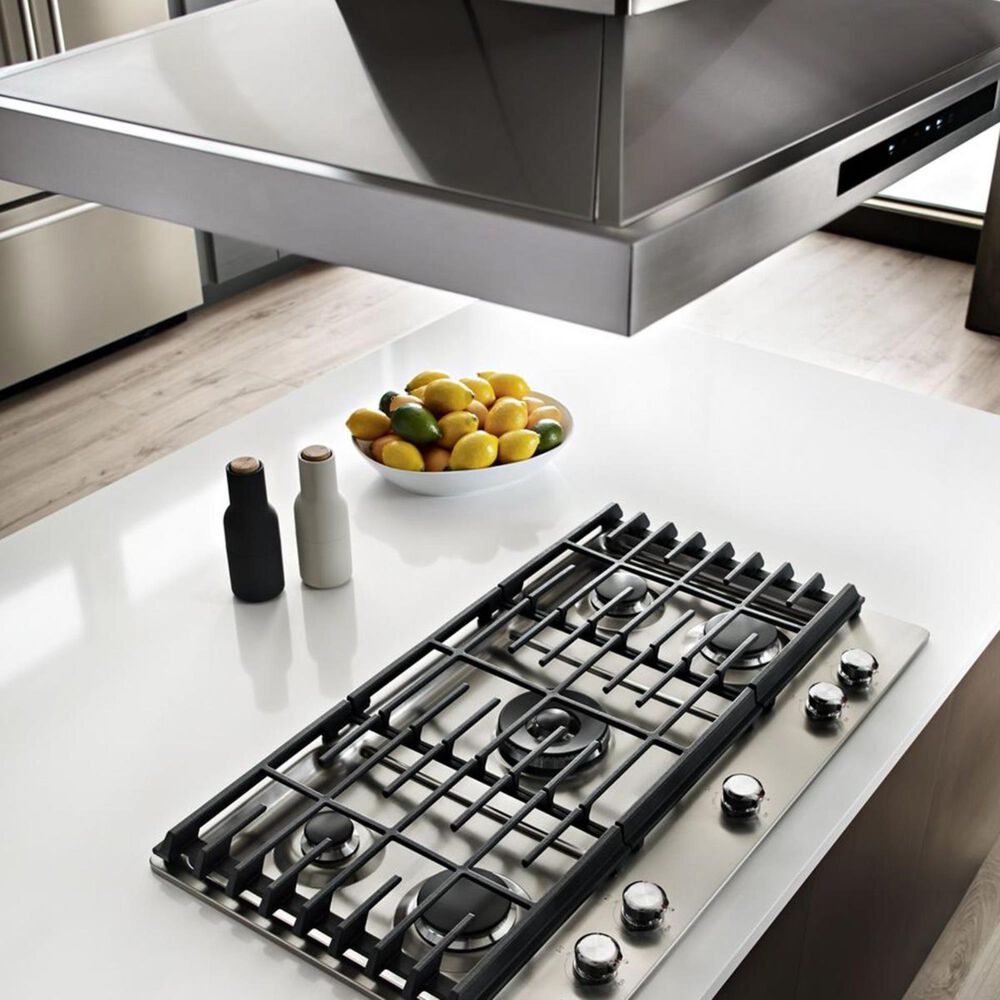 KitchenAid 36'' 5-Burner Gas Cooktop with Griddle