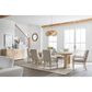 Chapel Hill Huntington Upholstered Dining Arm Chair in Beach Grass, , large