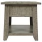 Waltham Telluride End Table in Driftwood, , large
