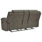 Ashley Laresview Manual Reclining Loveseat in Fossil, , large