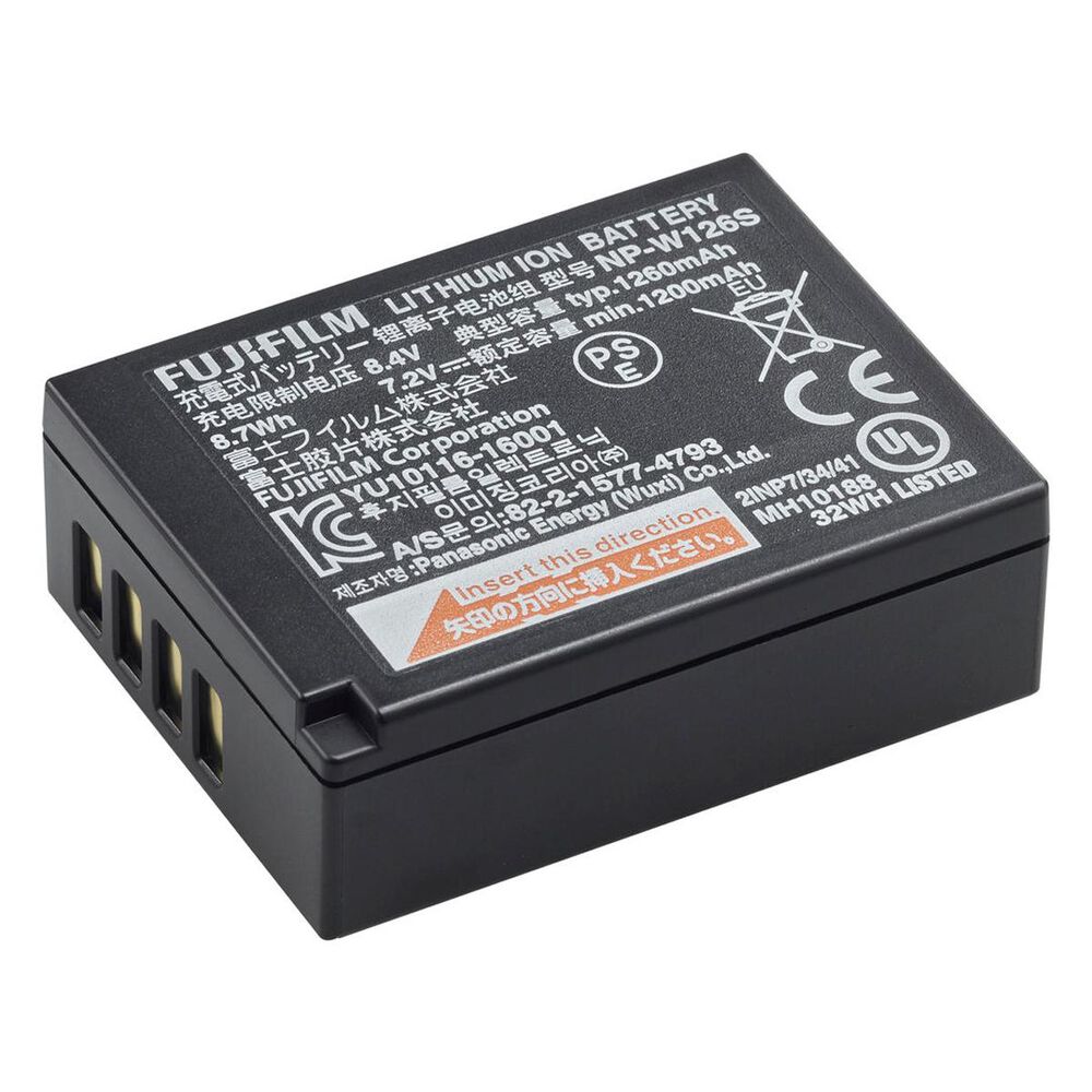 Fujifilm NP-W126S Li-Ion Battery Pack, , large