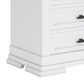 Ashley Queen Storage Bed and Two Nightstands in White and Natural, , large
