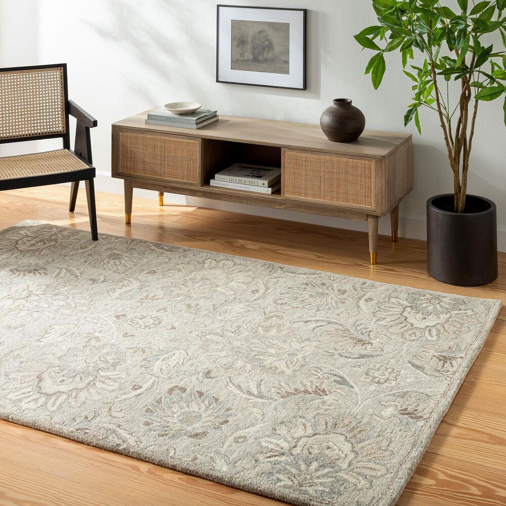 Surya Caesar 10&#39; x 14&#39; Blue and Brown Area Rug, , large