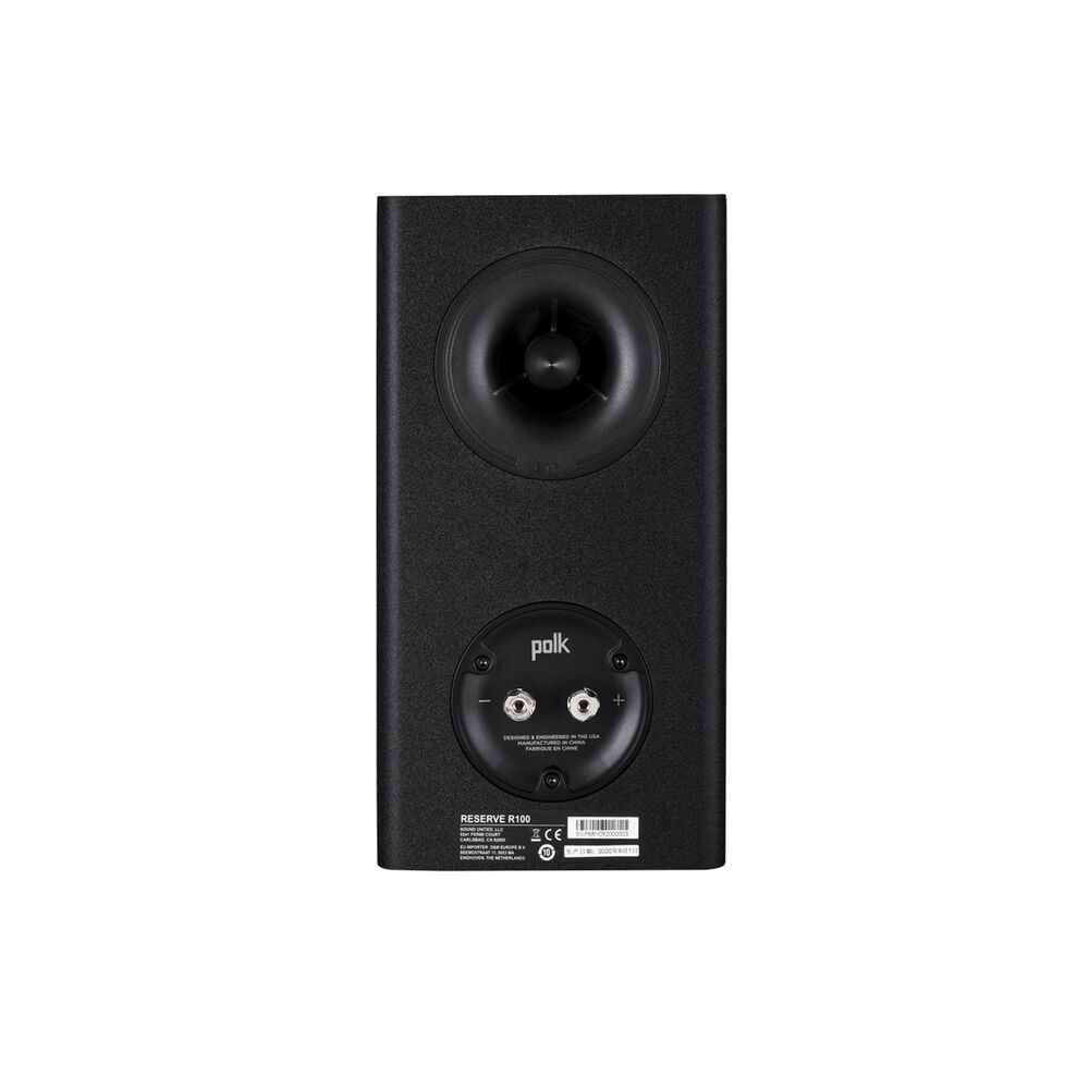 Polk Audio Reserve R100 Bookshelf Speaker Pair in Black, , large