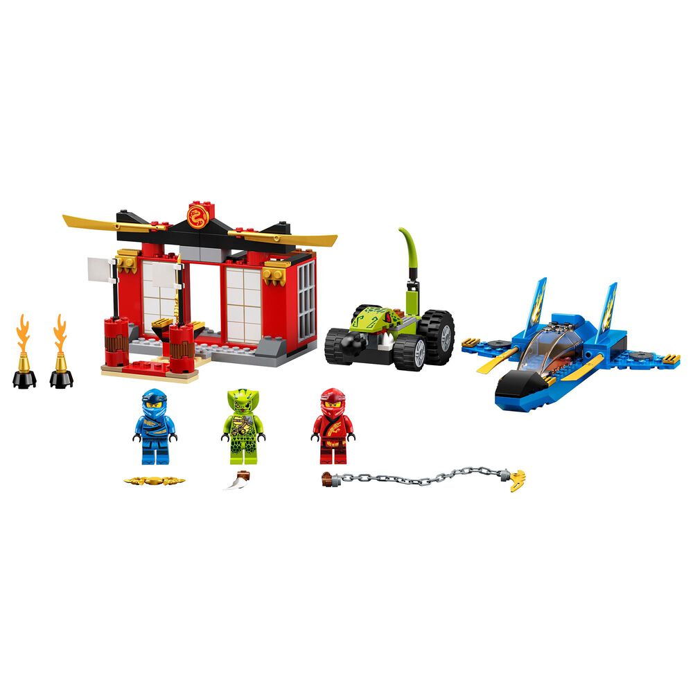 LEGO Ninjago Storm Fighter Battle Building Set, , large