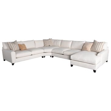 JONATHAN LOUIS Harris 4-Piece Right Facing Stationary Sectional in Esber Pearl, , large