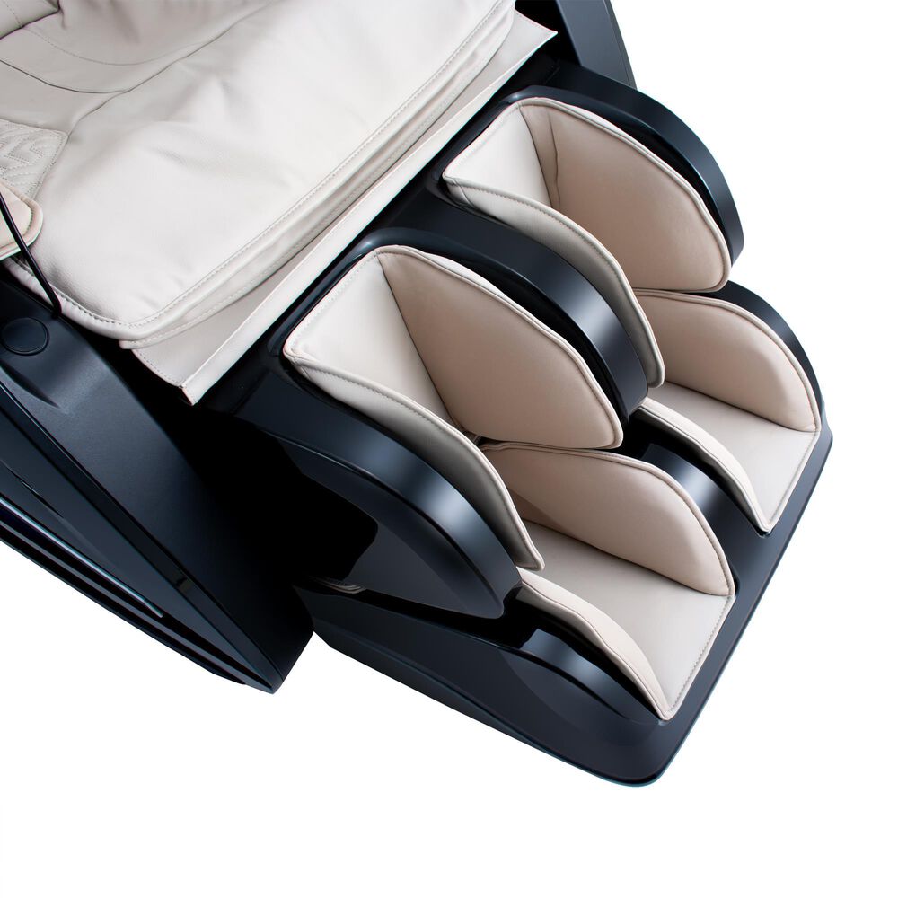 Cozzia Shiatsu Massage Chair with 2D Li Flex Track in Taupe, , large