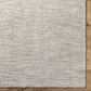 Surya Masterpiece Light Gray, Medium Gray and Cream 2"7" x 10" Runner, , large