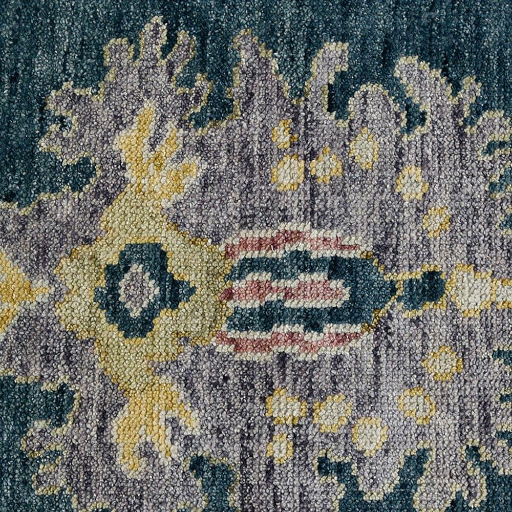 Amer Rugs Jaigarh 2&#39; x 3&#39; Medium Blue Area Rug, , large