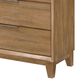 Crown Mark Florian 5 Drawer Chest in Light Brown, , large
