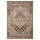 Loloi Lyra 4" x 5"7" Natural and Mocha Area Rug, , large