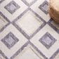 Safavieh Marrakesh MRK560A 8" x 10" Ivory and Grey Area Rug, , large