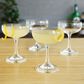 True Brands Coupe Cocktail Glasses in Clear (Set of 4), , large