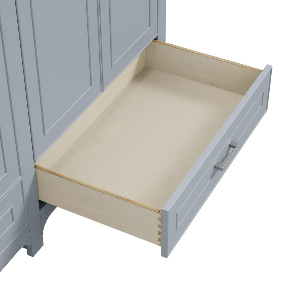 37B Lucerne 60" Double Bathroom Vanity in Soft Blue with Marble Top and Backsplash, , large