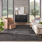 Nourison Desire Charcoal and Silver 9" x 12" Area Rug, , large